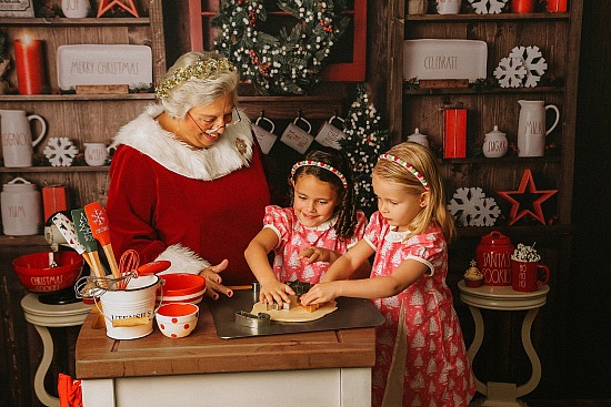 Baking with Mrs. Claus