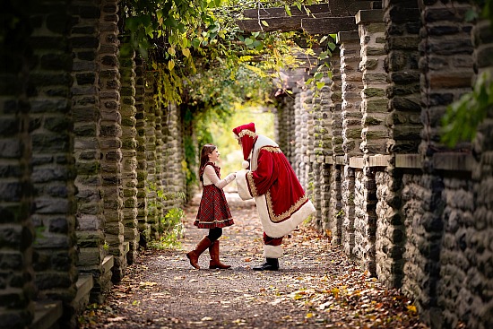 Meet Santa in the Garden